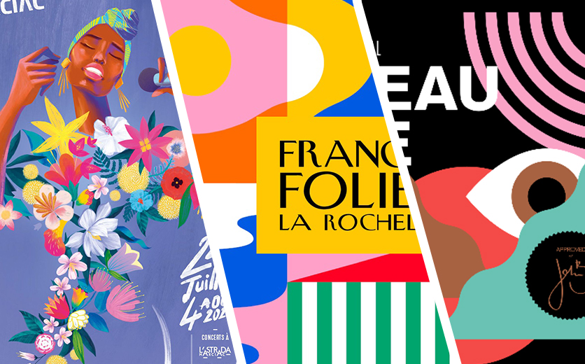 Top 10 des affiches de festivals français en 2021 !