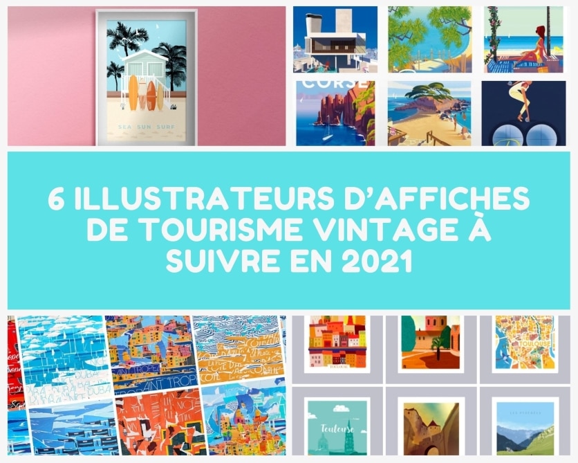 Affiches Villes de France – L'Atelier du Poster