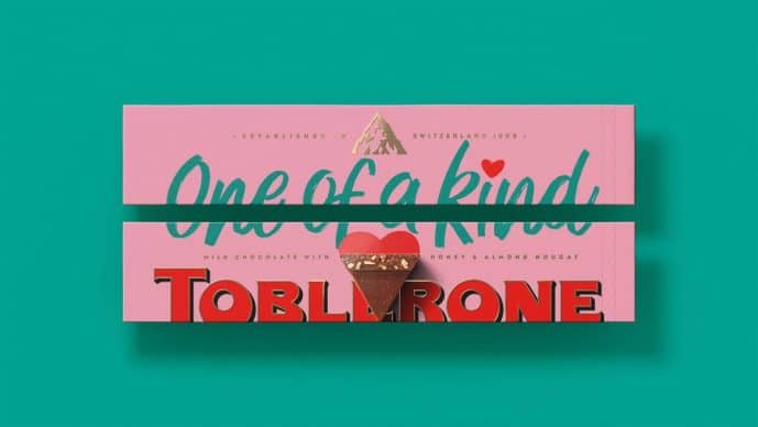 Toblerone : Découvrez le Rebranding de la marque ! Nouveau logo
