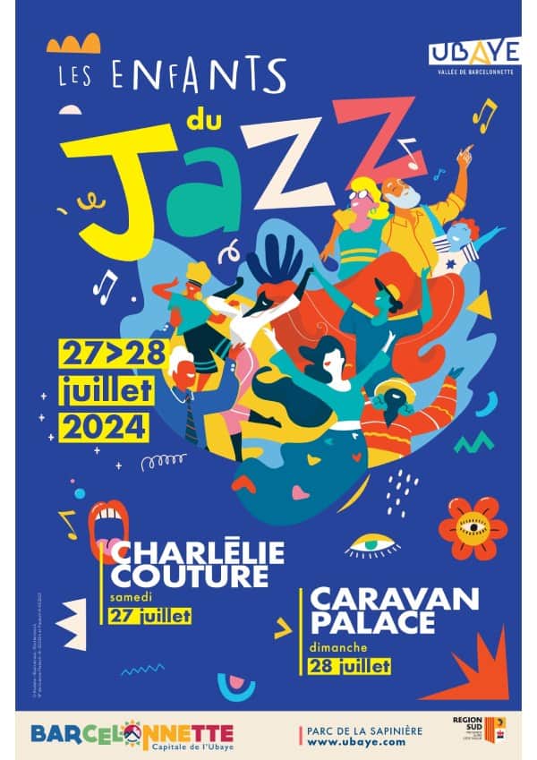 Affiche les enfants du jazz 2024