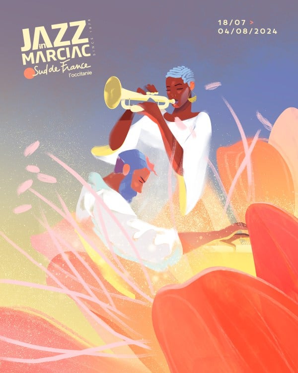 Affiche jazz in Marciac 2024