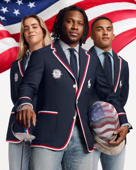 tenue officielle jo 2024 usa