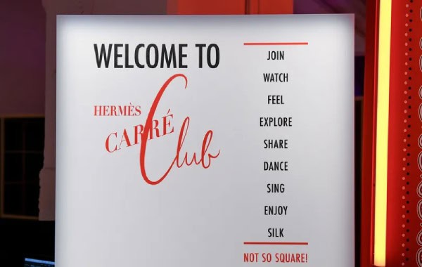 Le concept Hermès Carré Club 