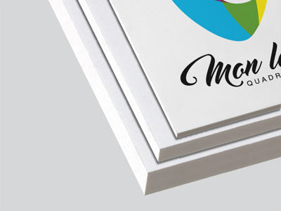 Panneau PVC rigide format carré : configurez votre plaque publicitaire