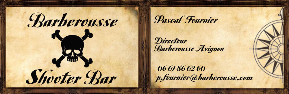 carte de visite bar